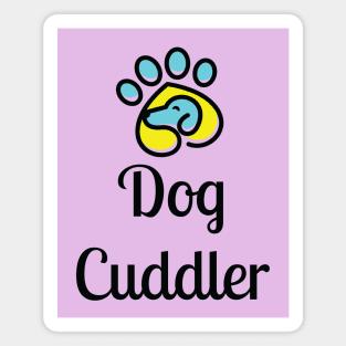 Dog Cuddler Magnet